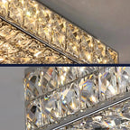 Glasbury Crystal Flush Mount - fovolighting