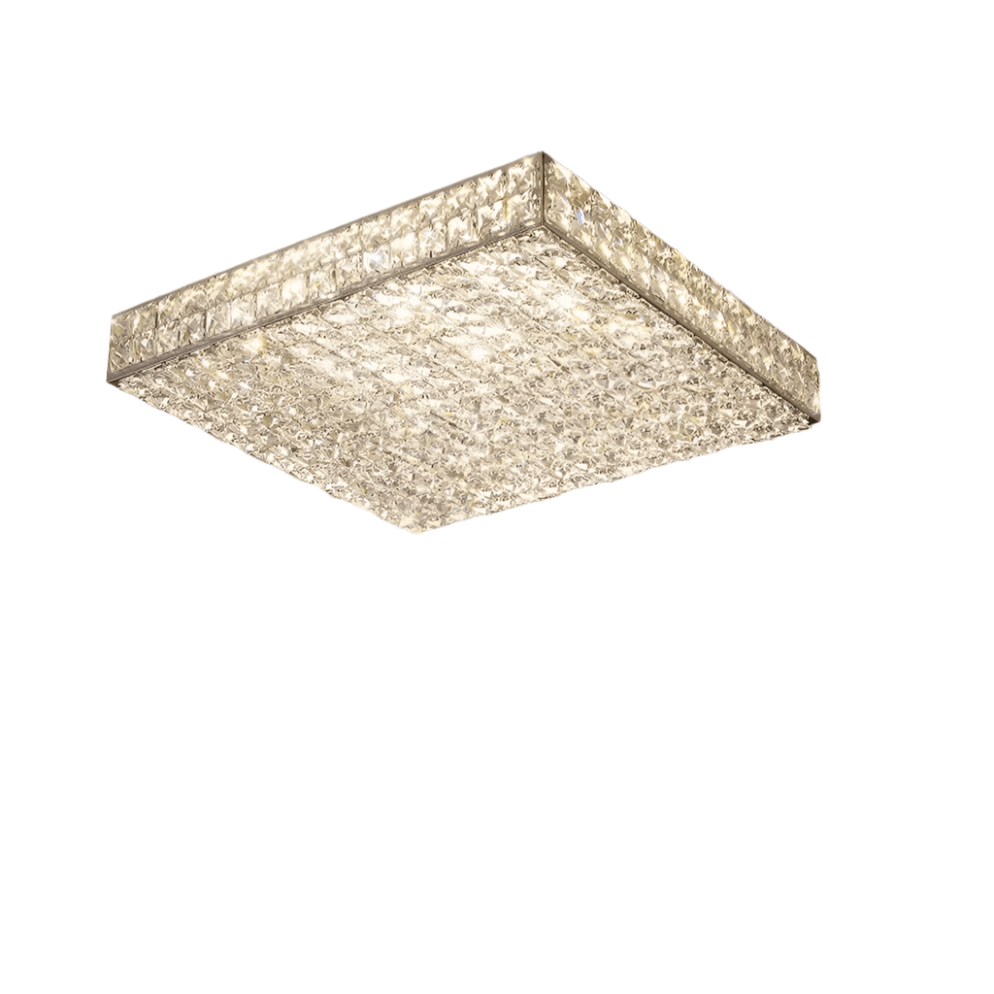 Glasbury Crystal Flush Mount - fovolighting