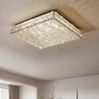 Glasbury Crystal Flush Mount - fovolighting