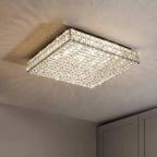 Glasbury Crystal Flush Mount - fovolighting