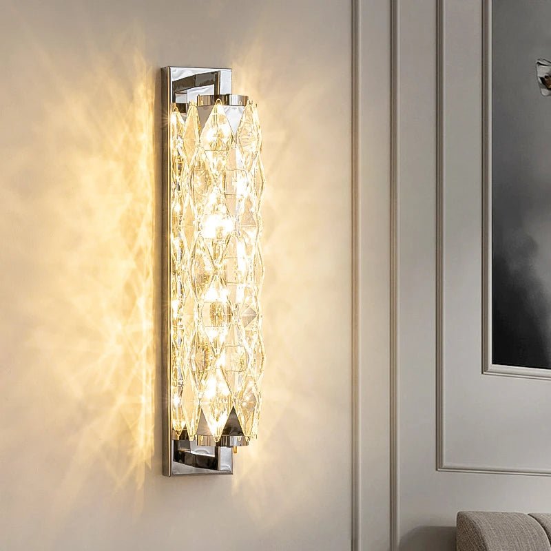 Golford Crystal Wall Sconce - fovolighting