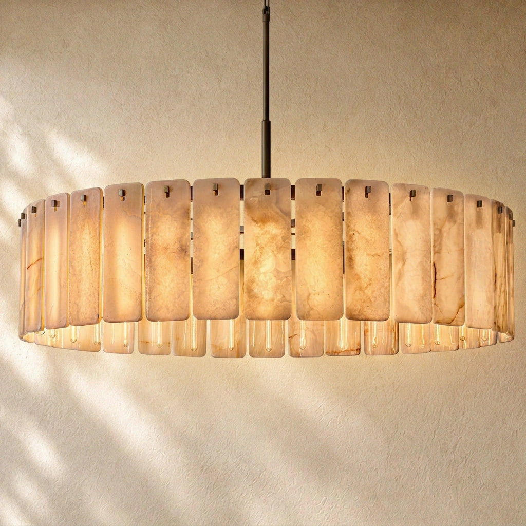Calametta Onyx Round Chandelier