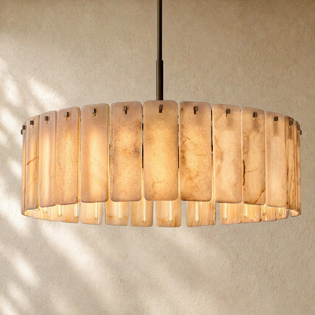 Calametta Onyx Round Chandelier