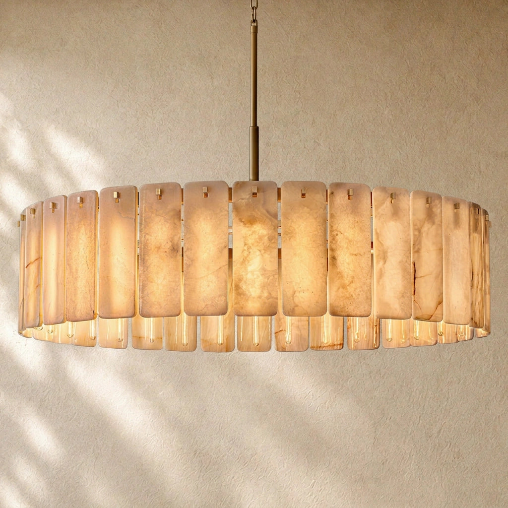 Calametta Onyx Round Chandelier