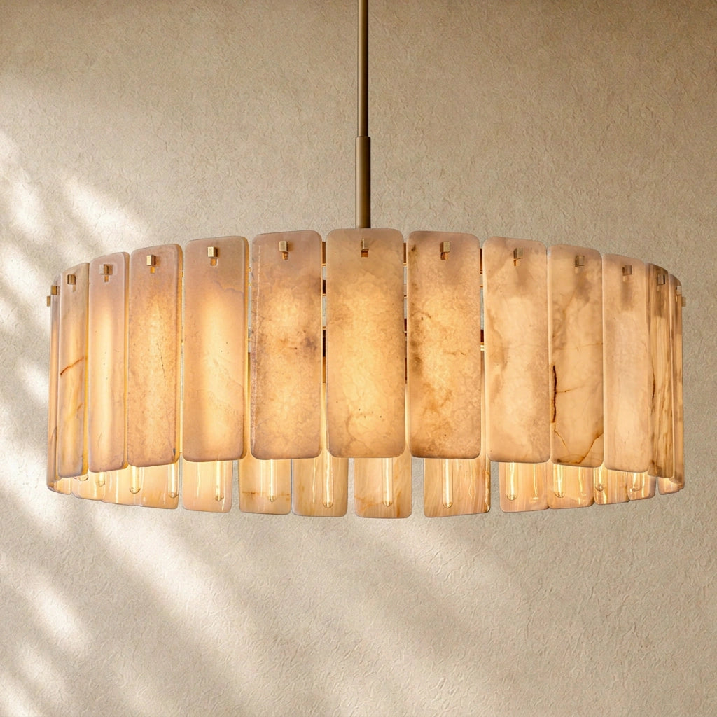 Calametta Onyx Round Chandelier