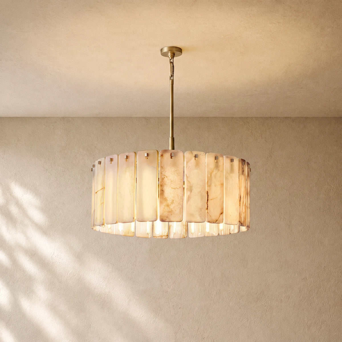 Calametta Onyx Round Chandelier
