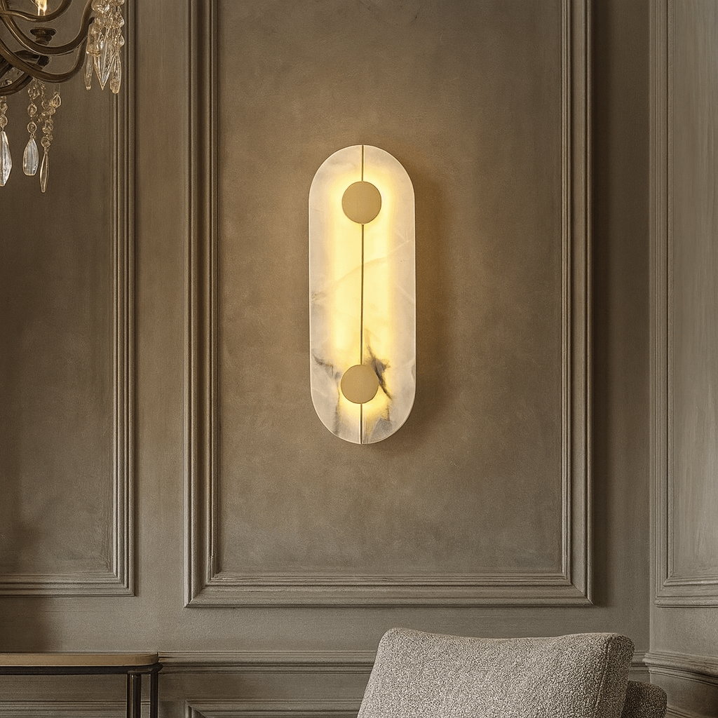 Haddon Marble Sconce - fovolighting