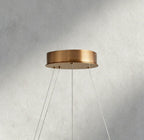 Halima Halo Alabaster Chandelier - fovolighting