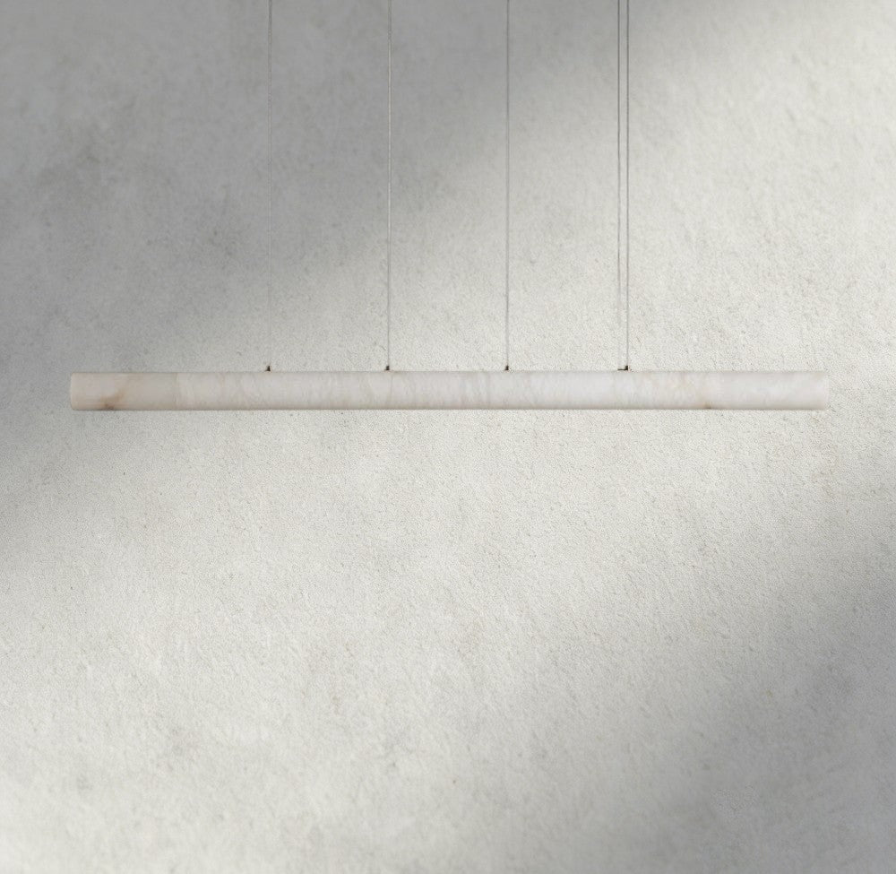 Halima Linear Alabaster Chandelier - fovolighting