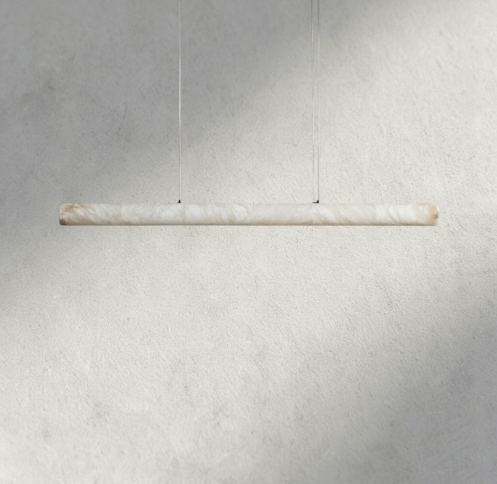 Halima Linear Alabaster Chandelier - fovolighting