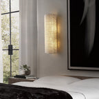 Halo Modern Clear Crystal Wall Sconce 21"H - fovolighting