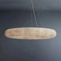 Halo Modern Clear Round Chandelier D59" - fovolighting