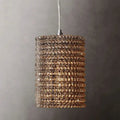 Halo Somke Crystal Pendant 12"H - fovolighting