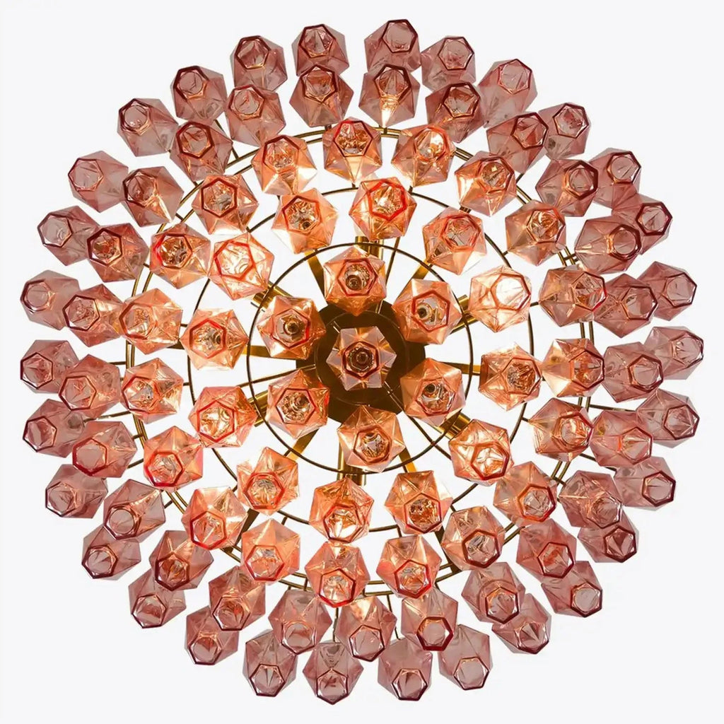 Hand Blown Tier Glass Large Murano Chandelier 24"31"40" - fovolighting