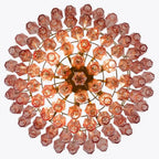 Hand Blown Tier Glass Large Murano Chandelier 24"31"40" - fovolighting