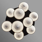 Hannah Alabaster Chandelier, Upscale Chandelier Lighting - fovolighting