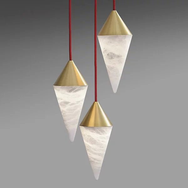 Hannah Alabaster Chandelier, Upscale Chandelier Lighting - fovolighting