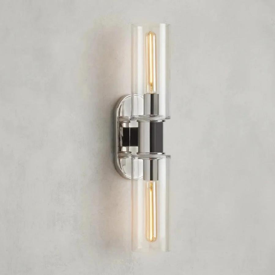 Harlin 2 - Light Wall Sconce in Clear - fovolighting