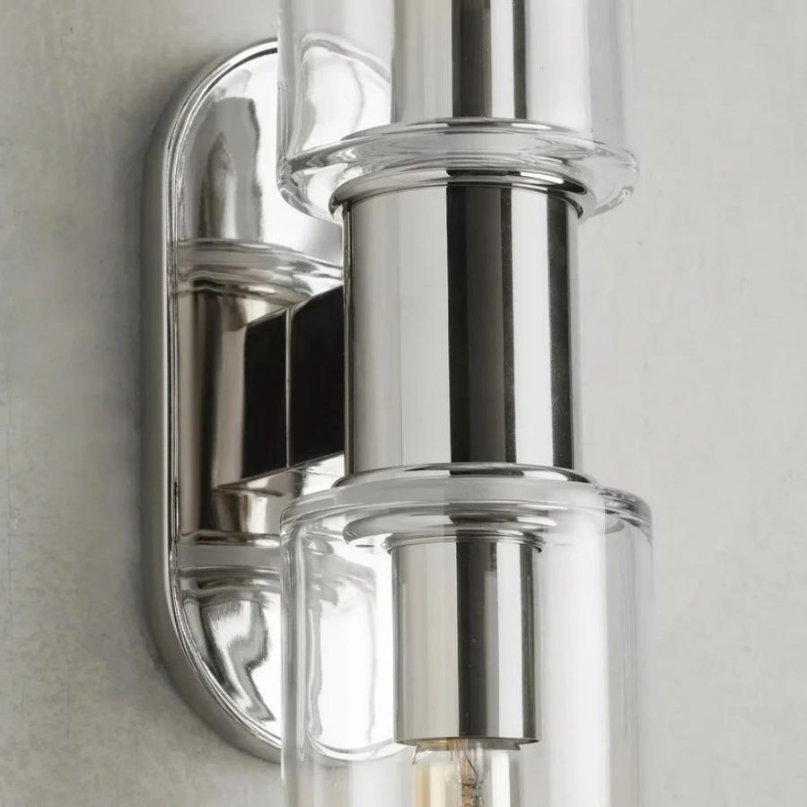 Harlin 2 - Light Wall Sconce in Clear - fovolighting