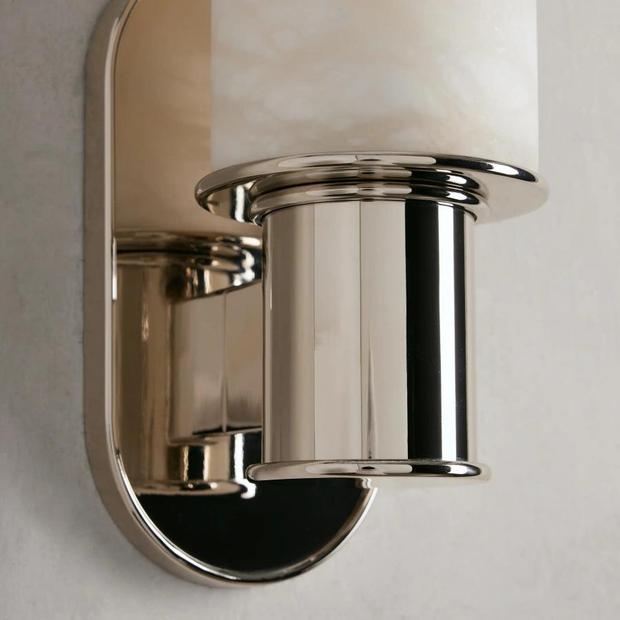 Harlin Wall Sconce in Alabaster - fovolighting