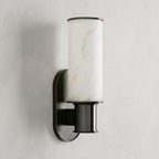 Harlin Wall Sconce in Alabaster - fovolighting