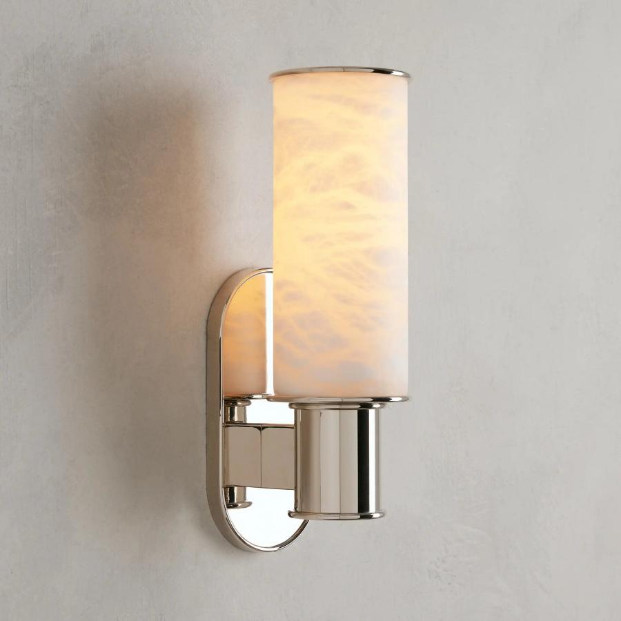 Harlin Wall Sconce in Alabaster - fovolighting