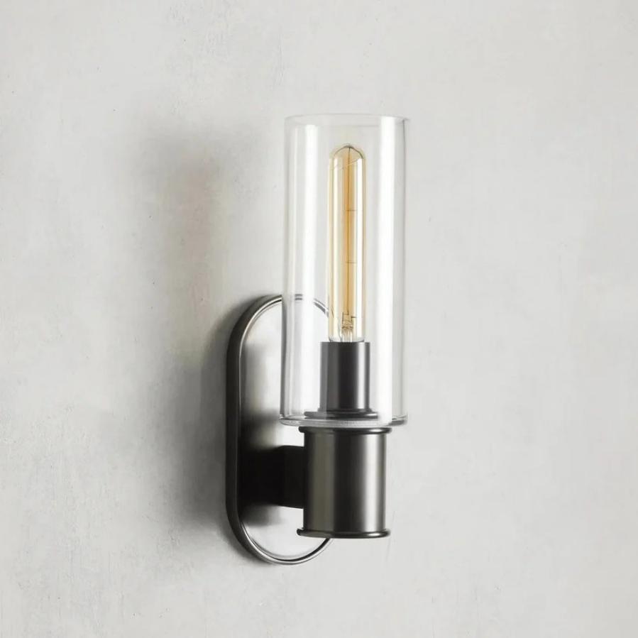 Harlin Wall Sconce in Clear - fovolighting