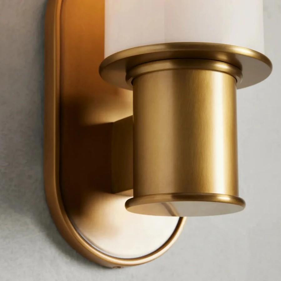 Harlin Wall Sconce in Milk - fovolighting