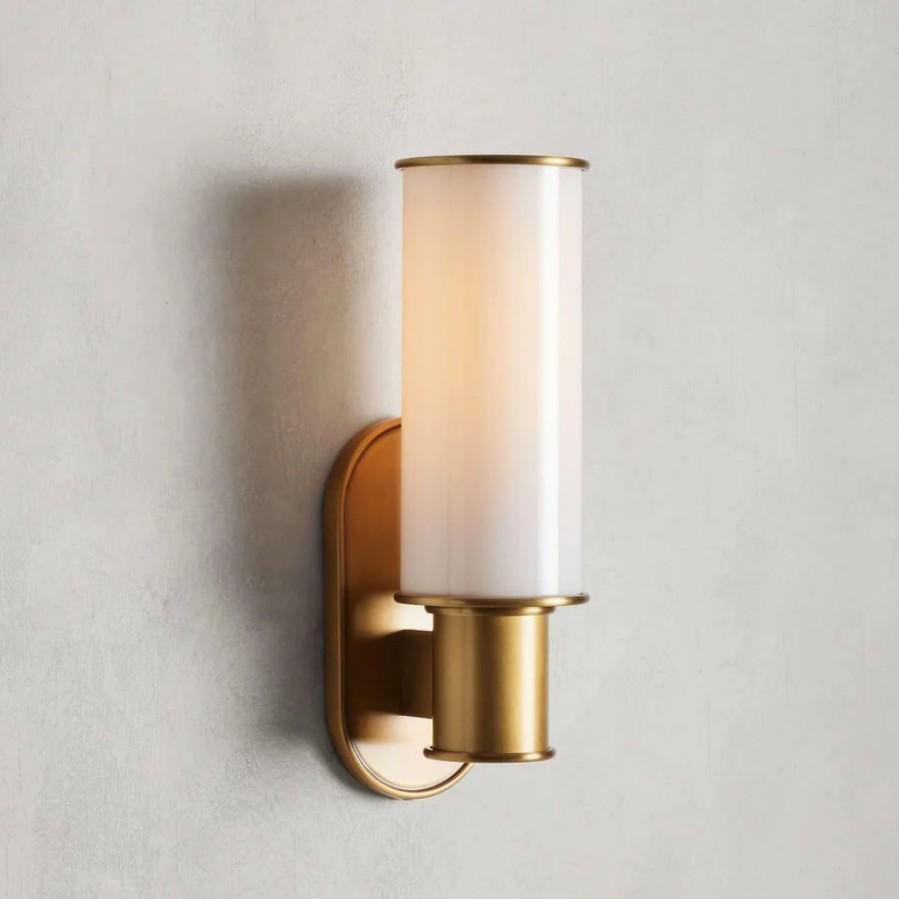 Harlin Wall Sconce in Milk - fovolighting