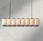 Hartley Calcite Rectangular Chandelier 42", 54", 62", 74" - fovolighting