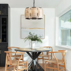 Hartley Calcite Round Alabaster Chandelier