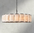 Hartley Calcite Round Chandelier 19", 31", 43", 60" - fovolighting
