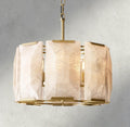 Hartley Calcite Round Chandelier 19", 31", 43", 60" - fovolighting