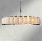 Hartley Calcite Round Chandelier 19", 31", 43", 60" - fovolighting