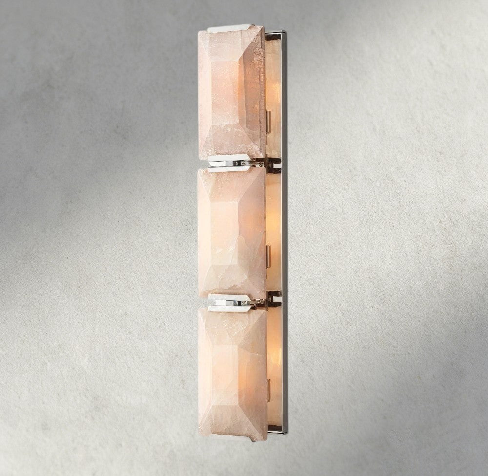 Hartley Calcite Triple Sconce - fovolighting