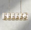 Hartley Crystal Rectangular Chandelier 42", 54", 62", 74" - fovolighting