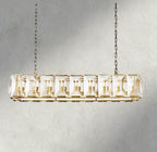 Hartley Crystal Rectangular Chandelier 42", 54", 62", 74" - fovolighting