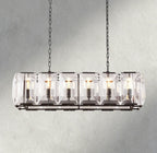 Hartley Crystal Rectangular Chandelier 42", 54", 62", 74" - fovolighting