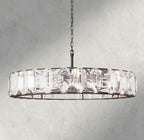Hartley Crystal Round Chandelier 19", 31", 43", 60" - fovolighting