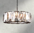 Hartley Crystal Round Chandelier 19", 31", 43", 60" - fovolighting