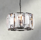 Hartley Crystal Round Chandelier 19", 31", 43", 60" - fovolighting