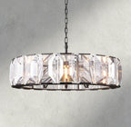 Hartley Crystal Round Chandelier 19", 31", 43", 60" - fovolighting