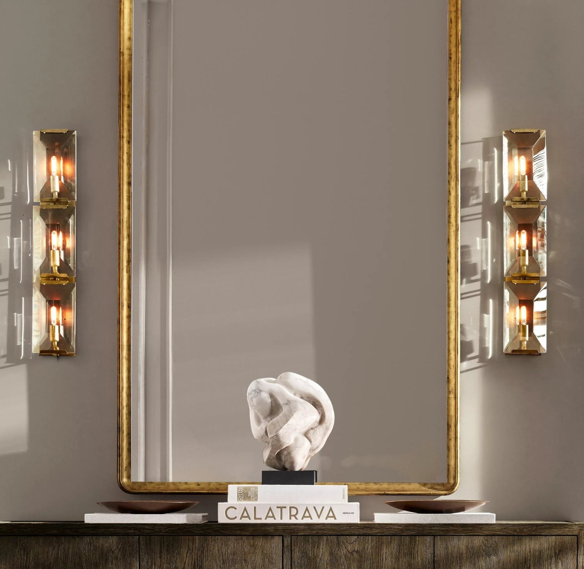 Hartley Crystal Triple Sconce - fovolighting