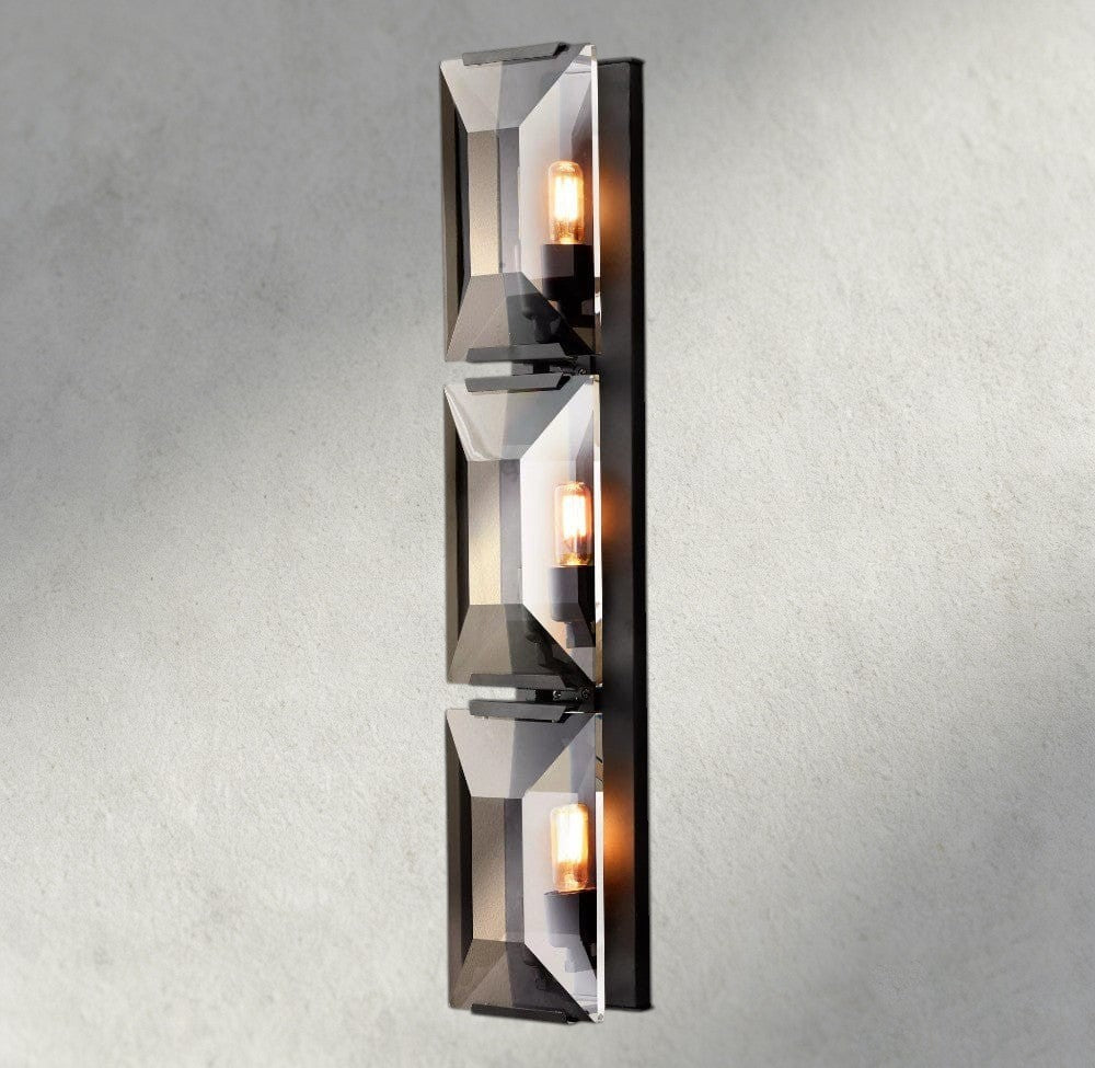 Hartley Crystal Triple Sconce - fovolighting