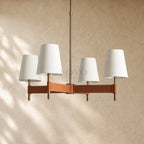 Hastin 4-Light Cross Chandelier
