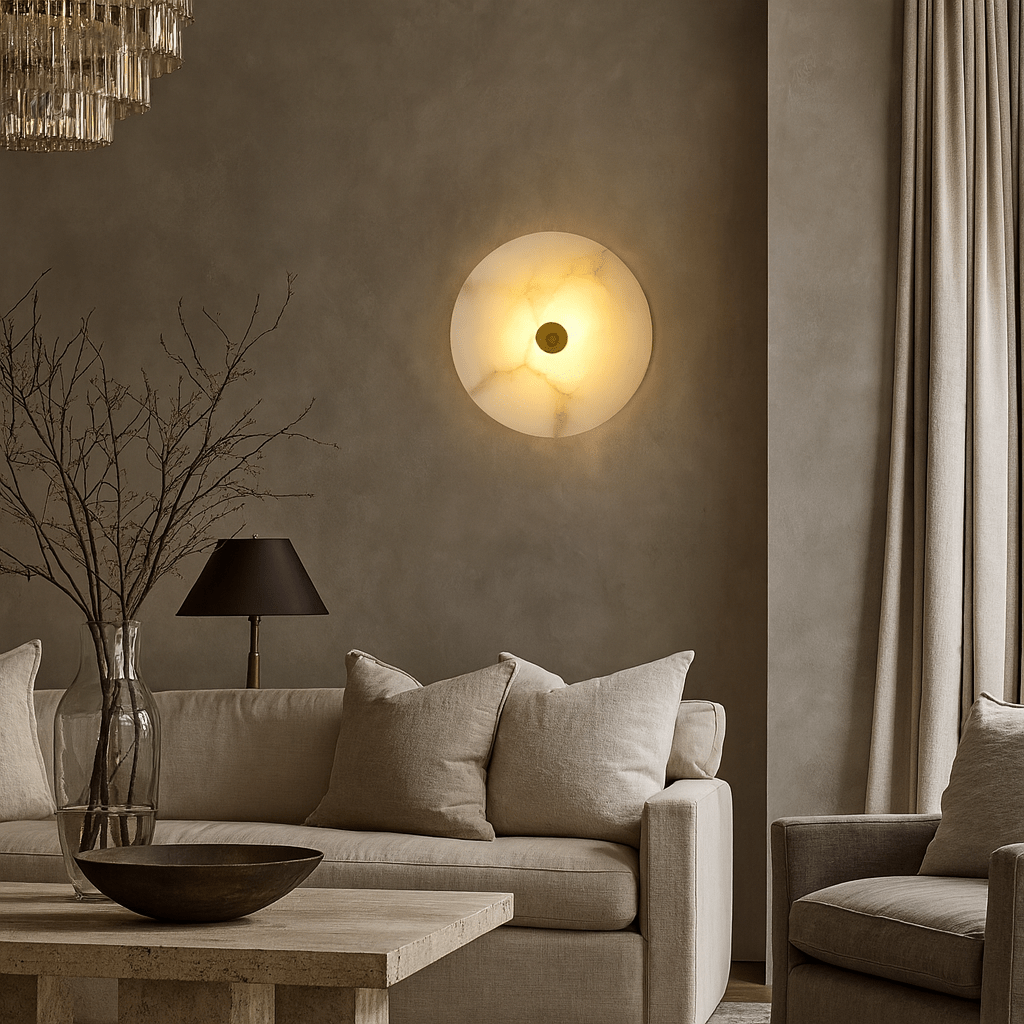 Hastings Marble Wall Sconce - fovolighting