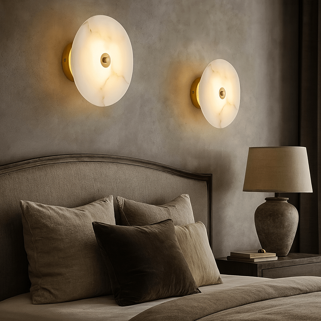 Hastings Marble Wall Sconce - fovolighting