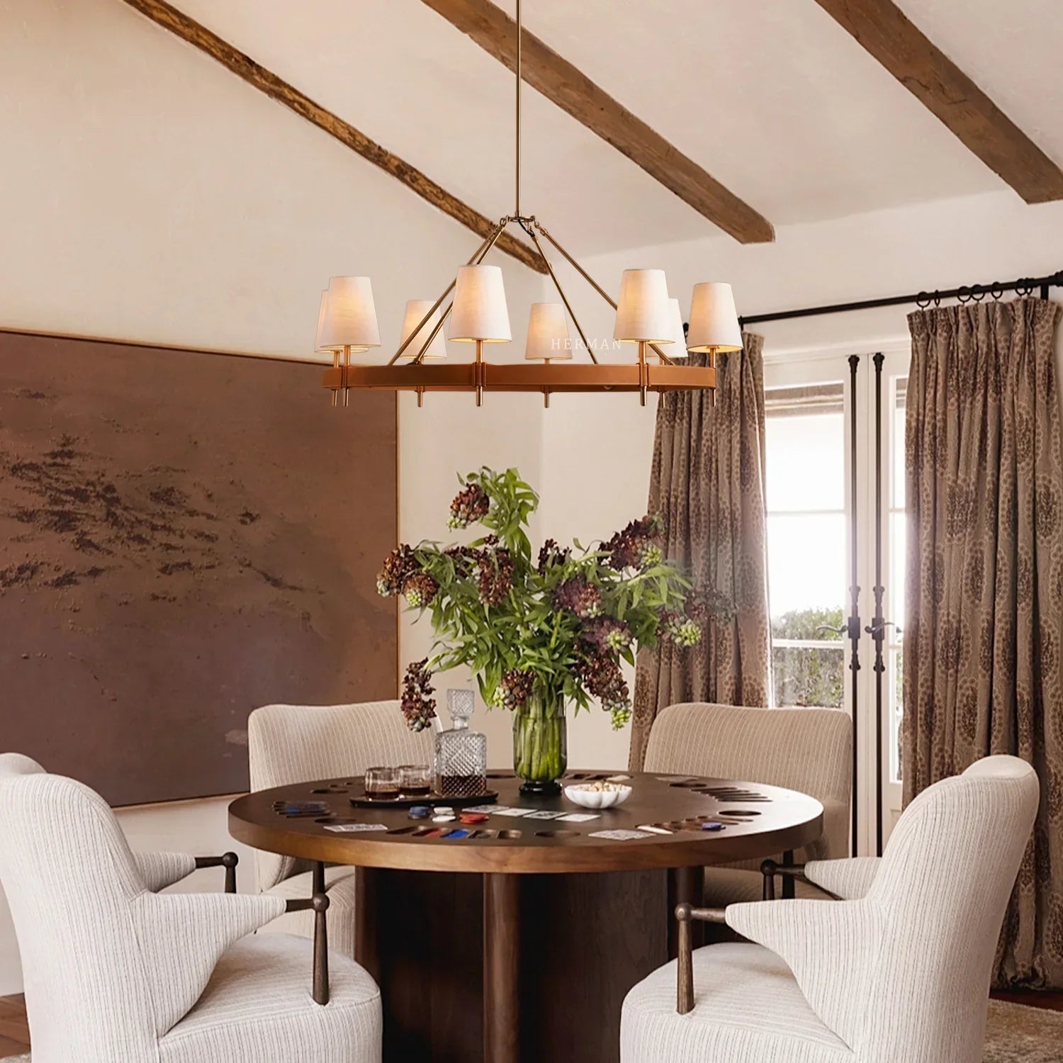 Hastings Round Chandelier - fovolighting