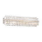 Hayes Crystal 6 Light Bathroom Wall Sconce - fovolighting