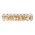 Hayes Crystal 6 Light Bathroom Wall Sconce - fovolighting